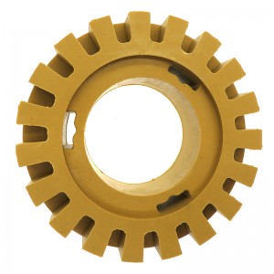 4 Inch 100mm Gumowy Wymazywacz Koła Koło Koło Koła Winylowy zmywacz dekalu do wiertła